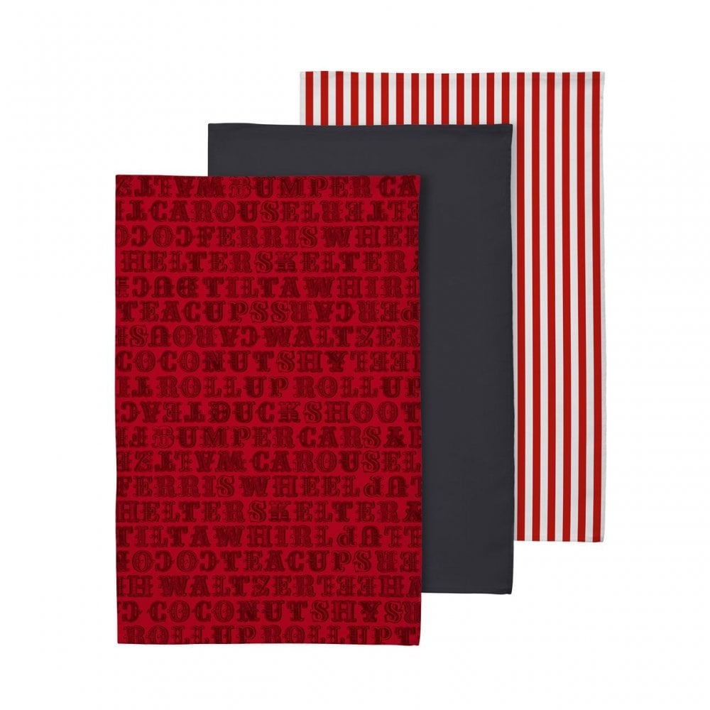 Carnival Tea Towels - Set Of 3