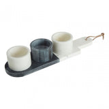 3 Pc Condiment Paddle Board Set
