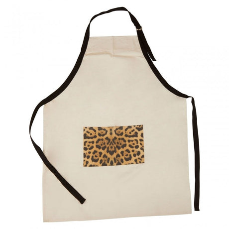 Leopard Print Apron