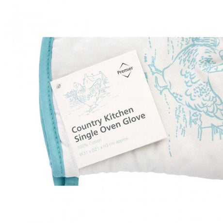 Country Kitchen Single Oven Glove