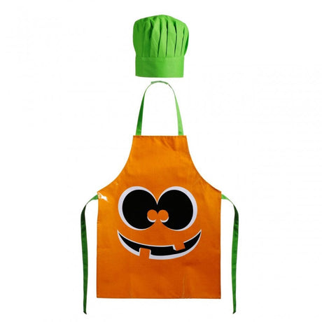 Children'S Pumpkin Cotton Chef Set