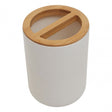 Canyon White Toothbrush Holder