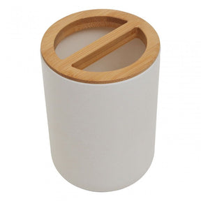 Canyon White Toothbrush Holder