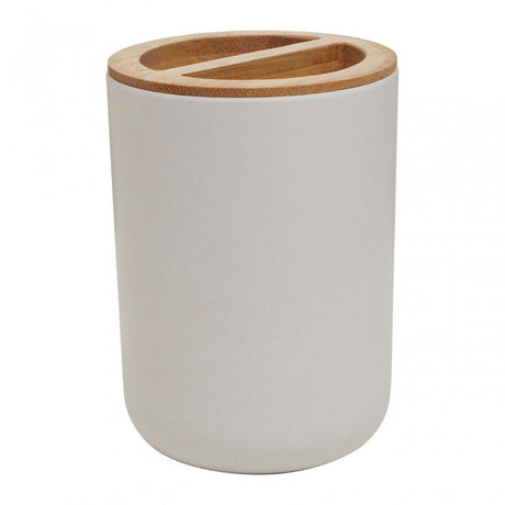 Canyon White Toothbrush Holder