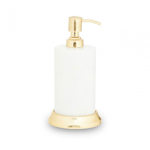 White Marble Lotion Dispenser