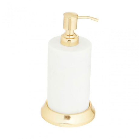 White Marble Lotion Dispenser