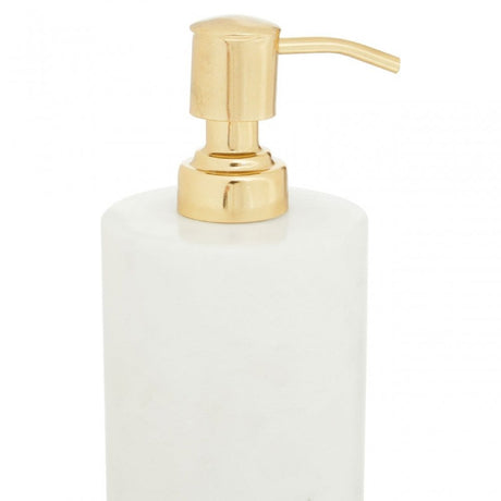 White Marble Lotion Dispenser