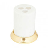 White Marble Toothbrush Holder