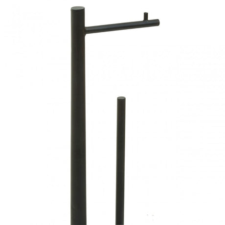 Fay Black Toilet Roll Holder