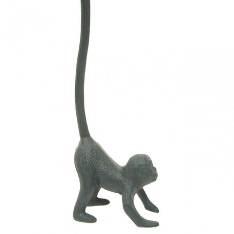 Fauna Grey Monkey Toilet Roll Holder