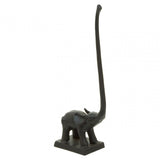 Fauna Black Elephant Toilet Roll Holder