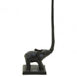 Fauna Black Elephant Toilet Roll Holder