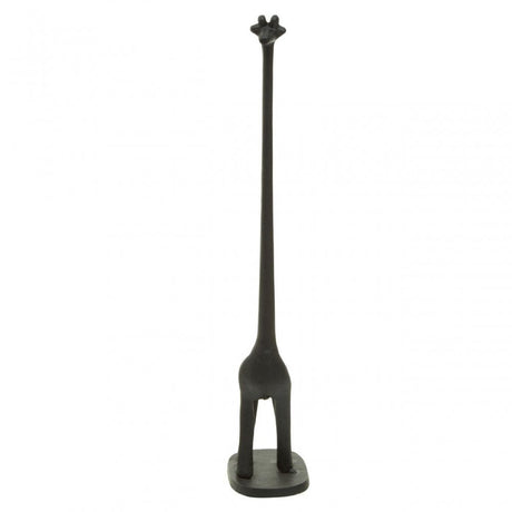 Fauna Black Giraffe Toilet Roll Holder