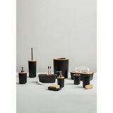 Canyon Black Toilet Brush Holder