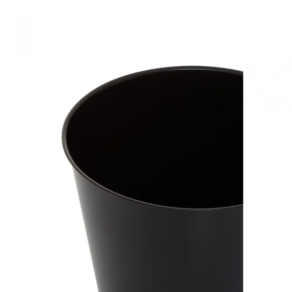 Allegra Gold And Black Finish Waste Bin