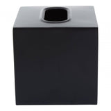 Allegra Kiara Stainless Steel Tissue Box
