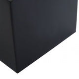 Allegra Kiara Stainless Steel Tissue Box