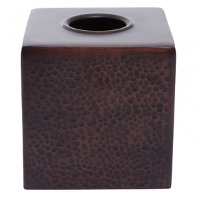 Allegra Bronze Finish Tissue Box
