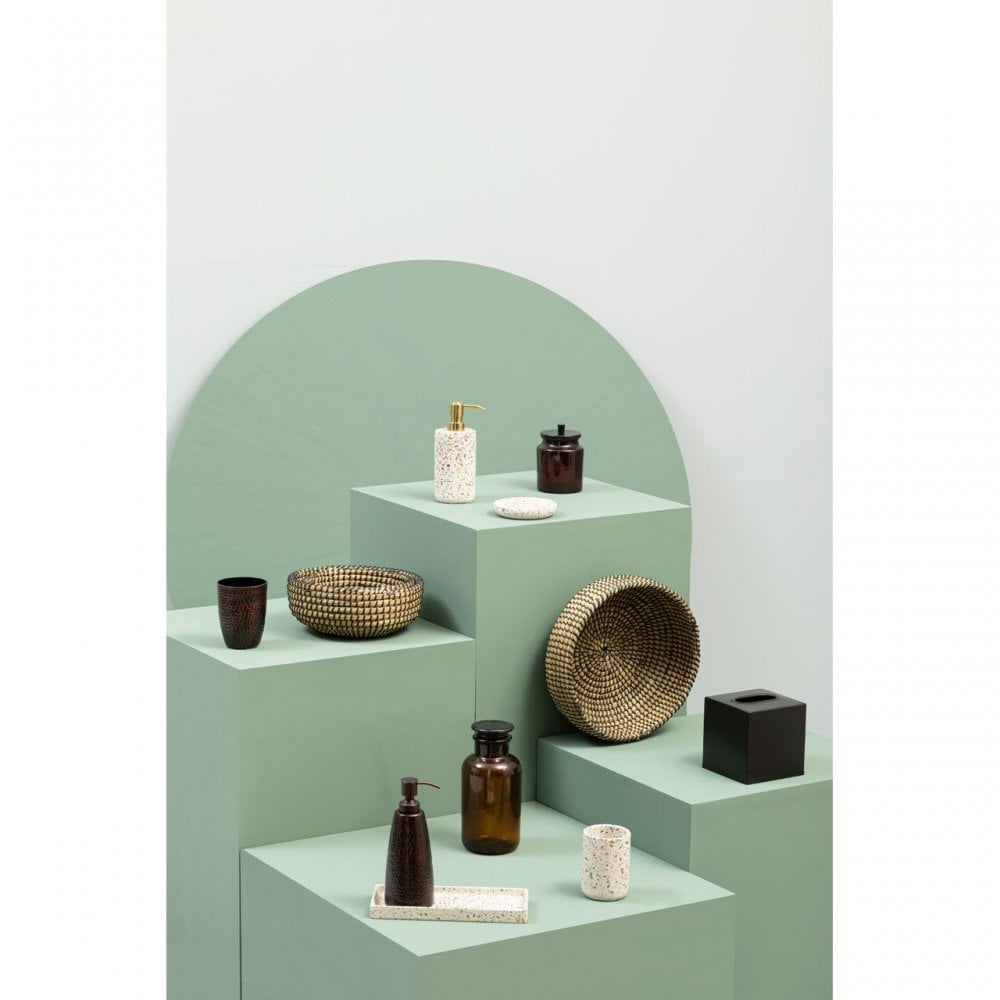 Allegra Bronze Finish Soap Dispenser