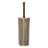 Allegra Etched Detail Aluminium Toilet Brush