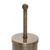 Allegra Etched Detail Aluminium Toilet Brush