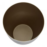 Allegra Etched Detail Aluminium Waste Bin
