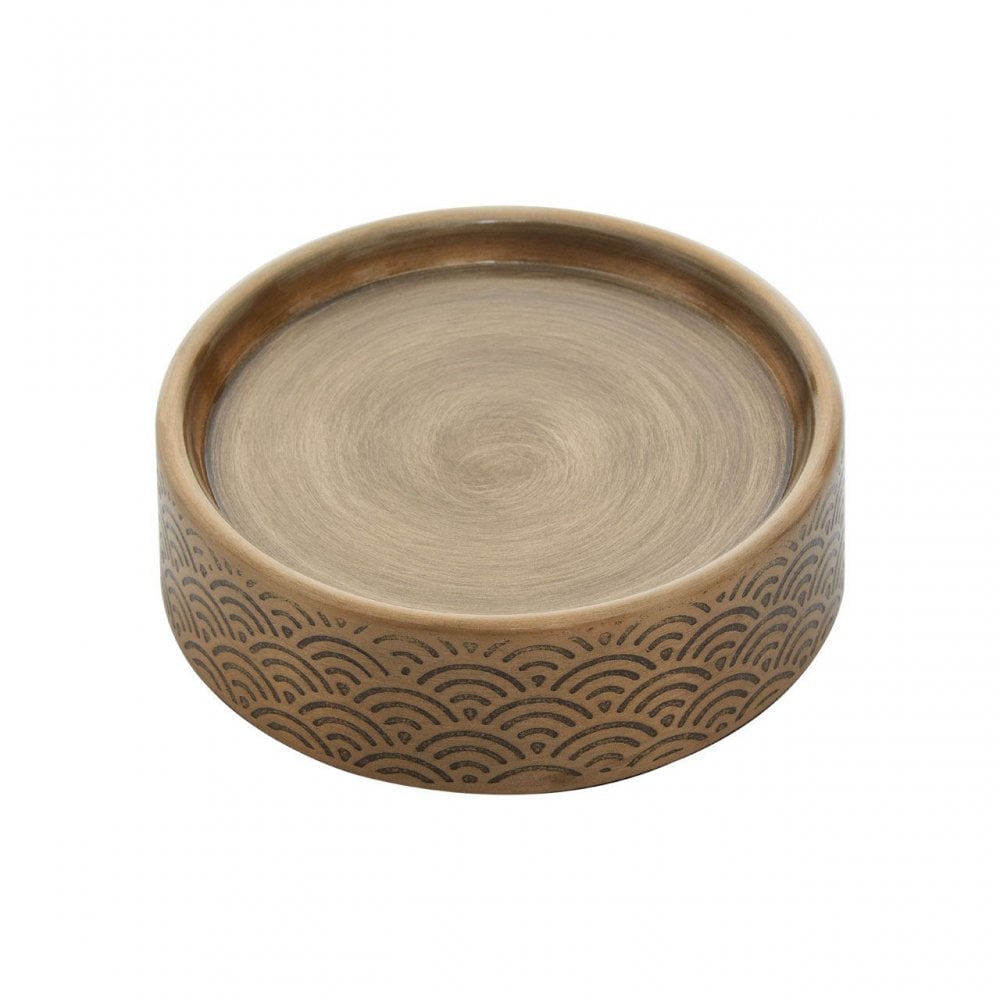 Allegra Etched Detail Soap Dish