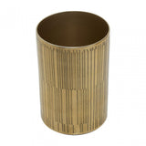 Allegra Gold Finish Aluminium Tumbler - 300Ml