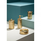 Allegra Gold Finish Tooth Brush Holder