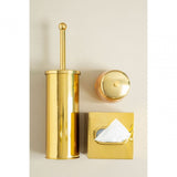 Allegra Gold Finish Tissue Box