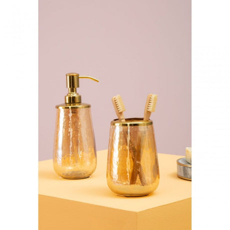 Allegra Glass Toothbrush Holder