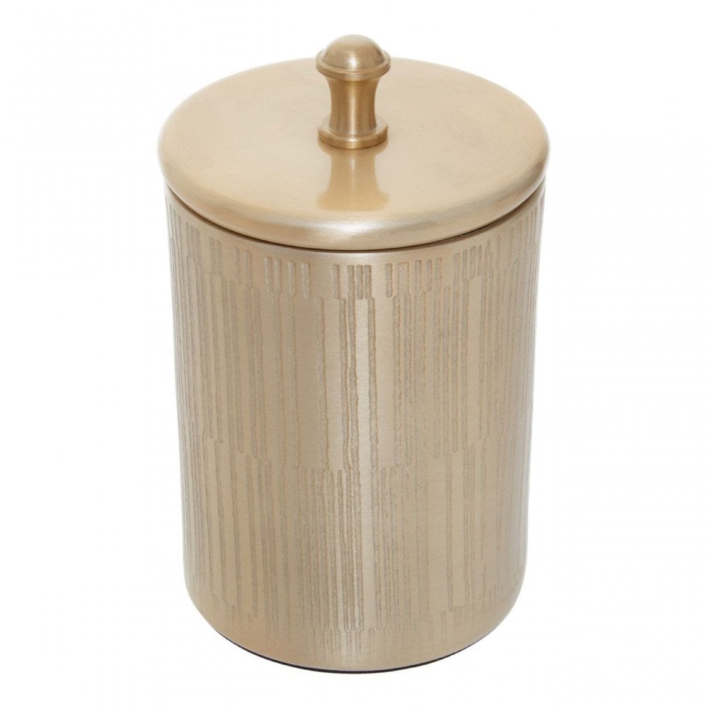 Allegra Champagne Finish Canister