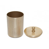 Allegra Champagne Finish Canister