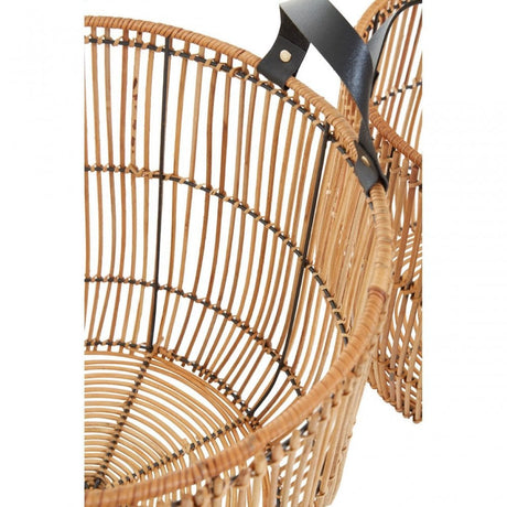 Batu Set Of 2 Natural Rattan Baskets