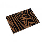Zebra Print Doormat