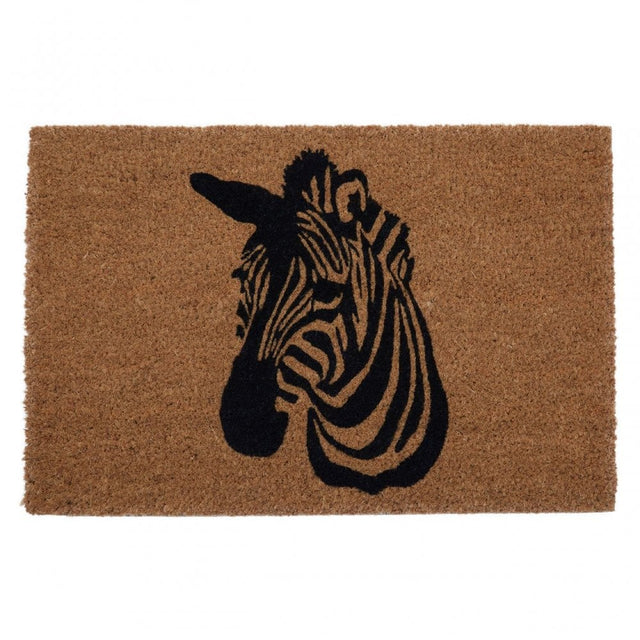 Zebra Face Doormat