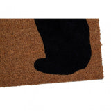 Black Cat Doormat