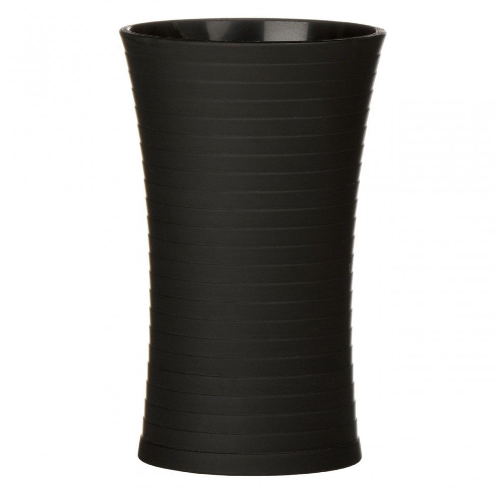 Matte Black Plastic Tumbler