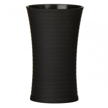 Matte Black Plastic Tumbler