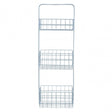3 Tier Grey Finish Wire Storage Caddy