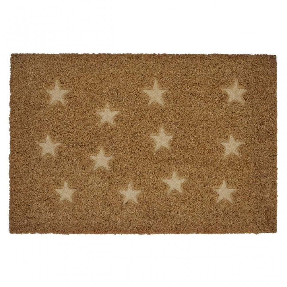 Star Embossed Doormat
