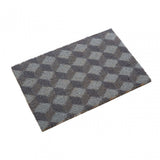 Grey Cube Doormat