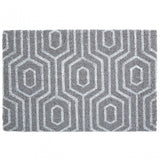 Grey Geo Doormat