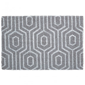 Grey Geo Doormat