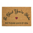So Glad You'Re Here Doormat