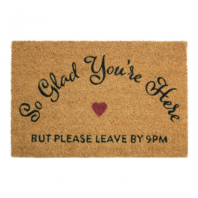 So Glad You'Re Here Doormat