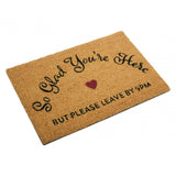 So Glad You'Re Here Doormat
