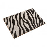 Zebra Print Doormat
