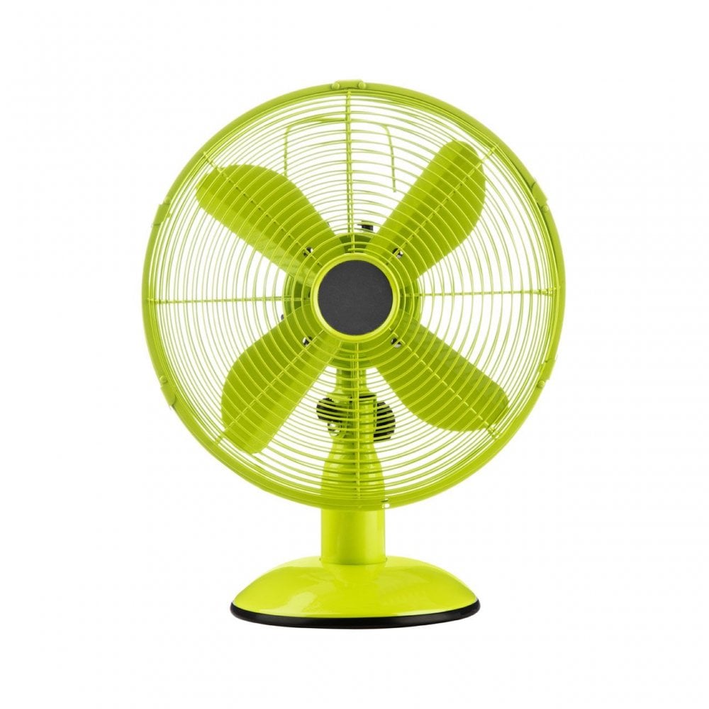 Lime Green Desk Fan