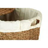 Oval Seagrass Basket With Lid